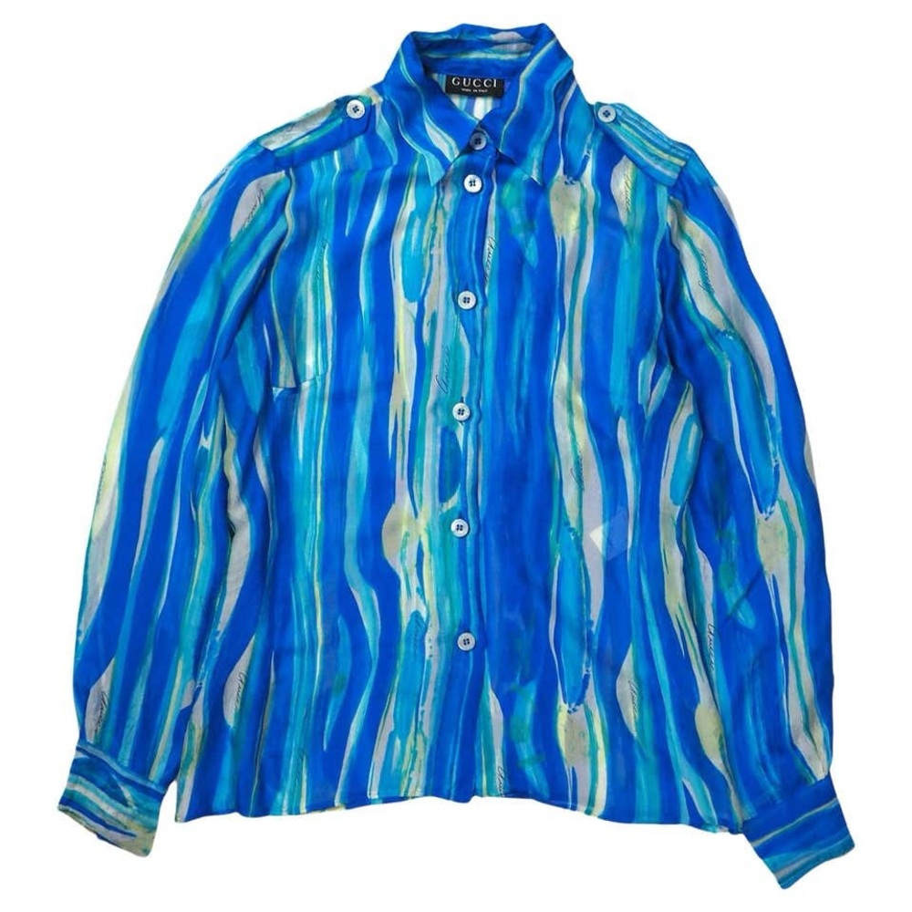 GUCCI 1996 WATERCOLOR SHIRT